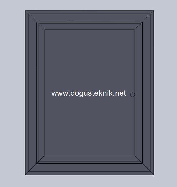  Mandallı Kontrol Kapağı DTK-01M