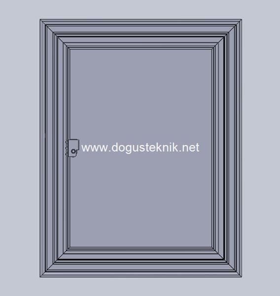  Mandallı Kontrol Kapağı DTK-01M