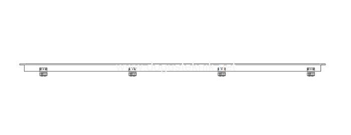  Mandallı Lineer Menfez DTM-04M