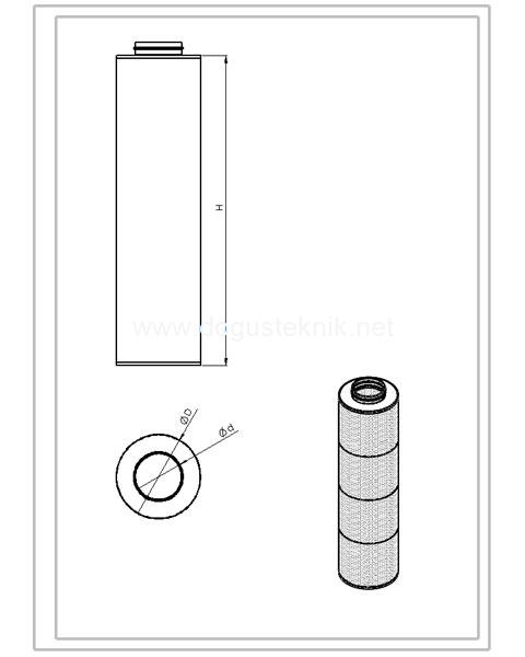  Deplasmanlı Difüzör DTD-21A